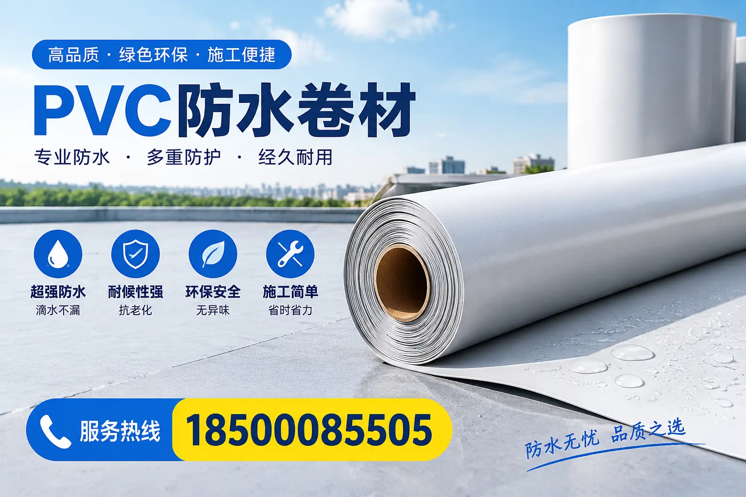 选用PVC防水卷材时需要避开的常见误区,特别是在延边