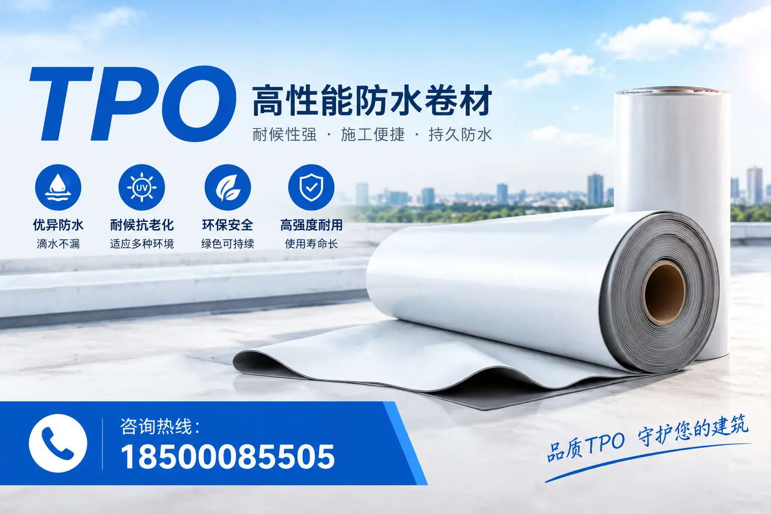 TPO材料的维护与保养,延边用户必看指南